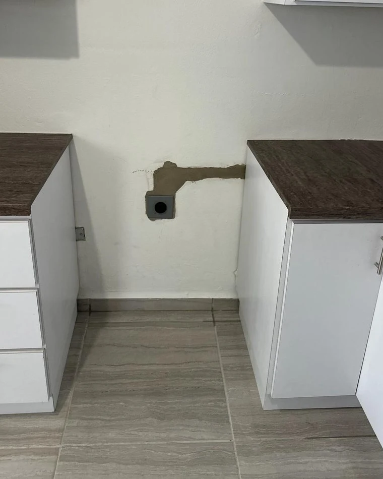 Canalización eléctrica para cocina